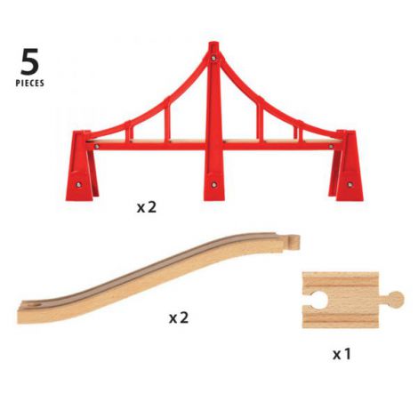 Pod suspendat dublu Brio 33683 - imagine 6