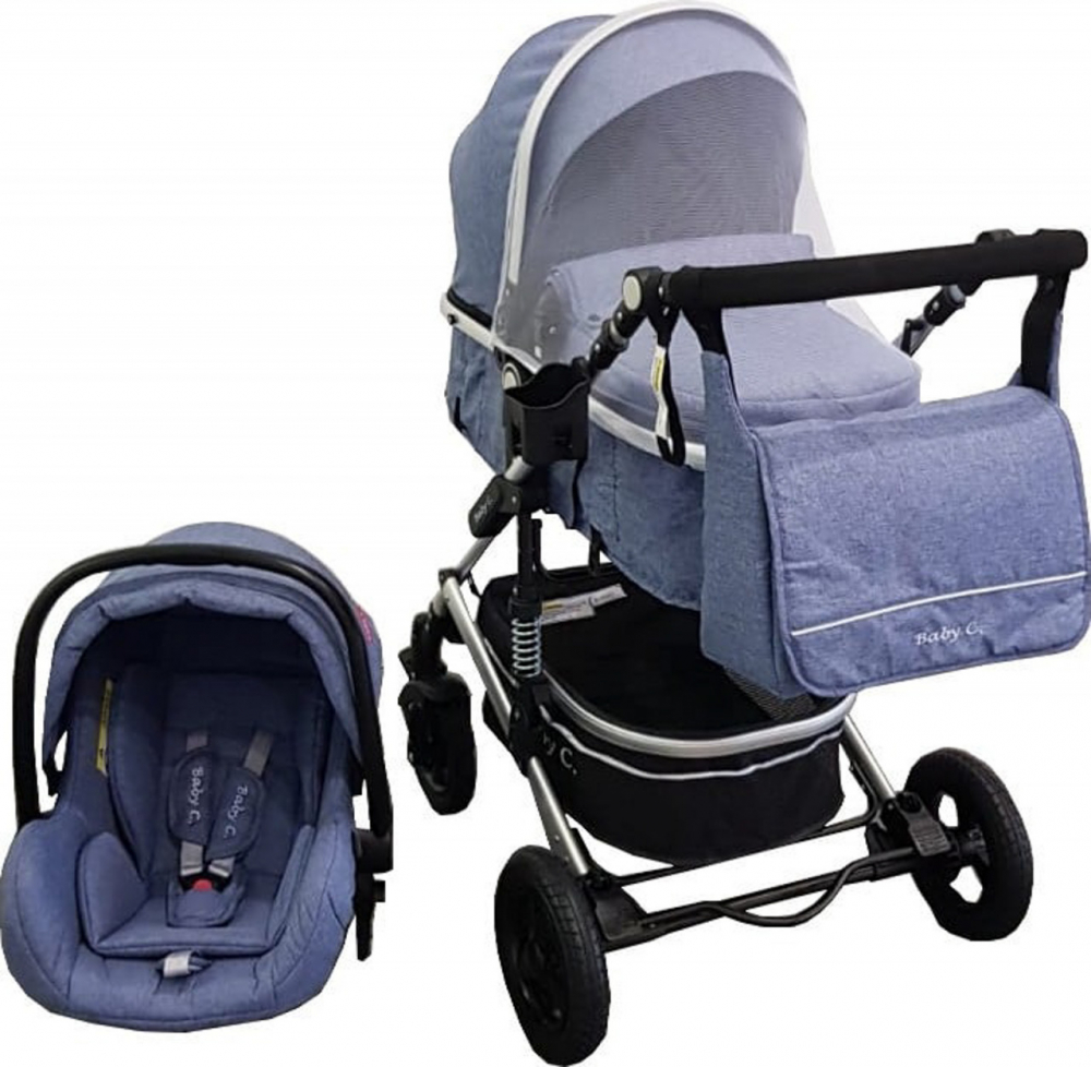Baby Care Pro 530 Carucior 3 in 1 Transformabil - imagine 4