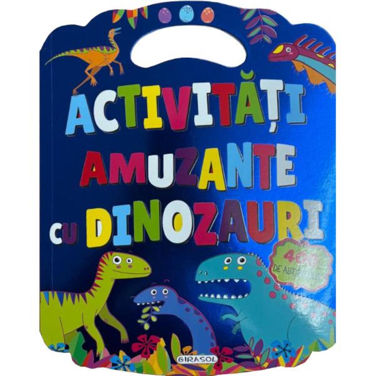Activitati amuzante cu dinozauri - Girasol