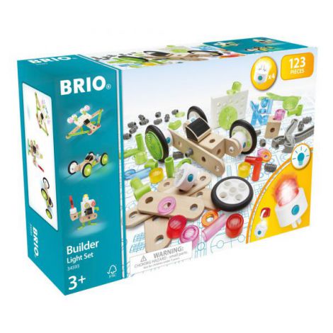Set Constructie cu Lumini Brio, 120 Piese - imagine 10