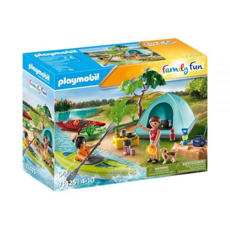Playmobil Camping Langa Rau - Aventură în Natură - imagine 4
