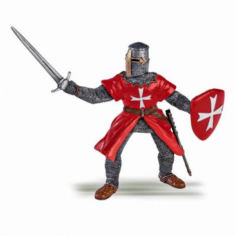 Papo Cavaler Malta - Figurină Medievală Autentică - imagine 2