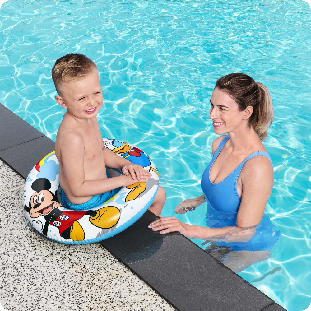 Colac Gonflabil Bestway Mickey 56 cm - imagine 2