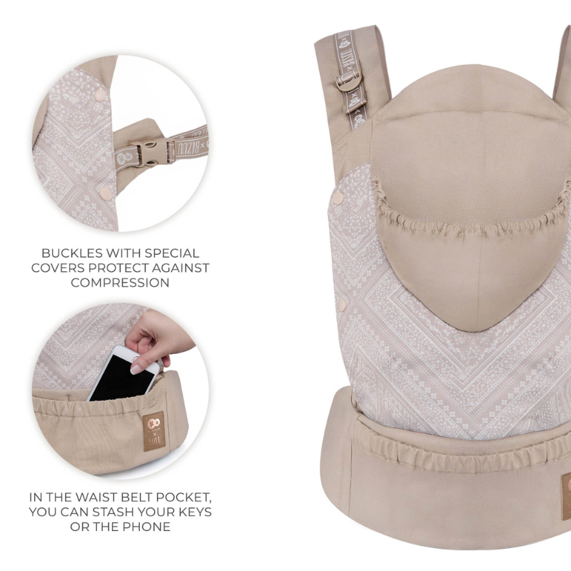 Marsupiu Kinderkraft Huggy - Ergonomic 3m-20kg - imagine 5