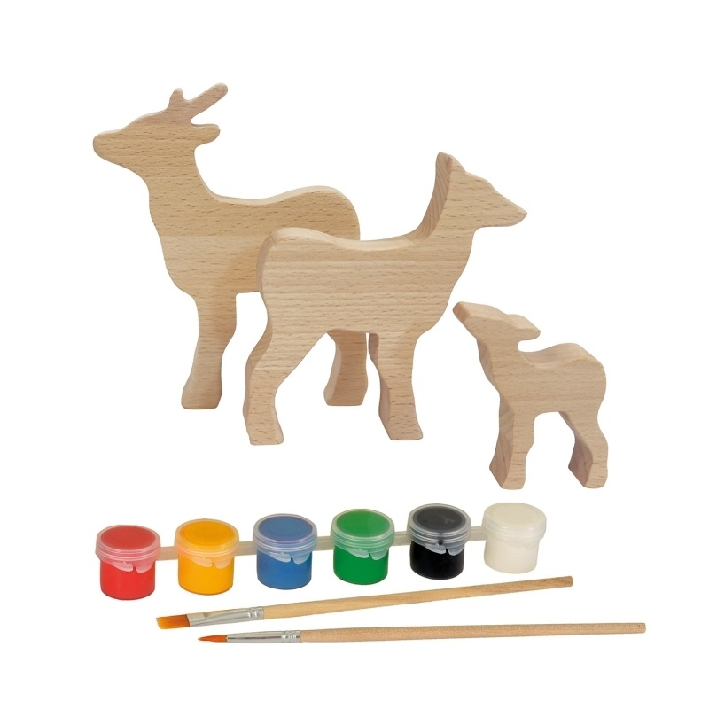 Joc Pictat Familie Caprioare Egmont Toys
