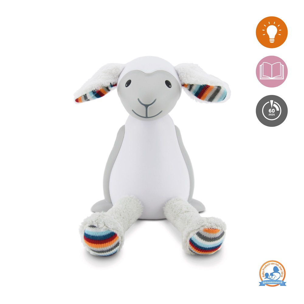 Lampa de Veghe Oita Fin Gri | Zazu Kids - imagine 2