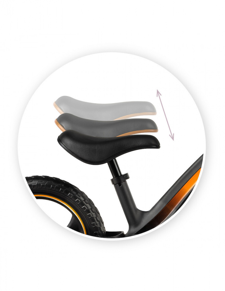 Bicicleta Fără Pedale Momi Mizo Black 12" - imagine 7