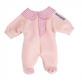 Pijama Roz Papusi 21 cm Miniland - Jucărie Educativă