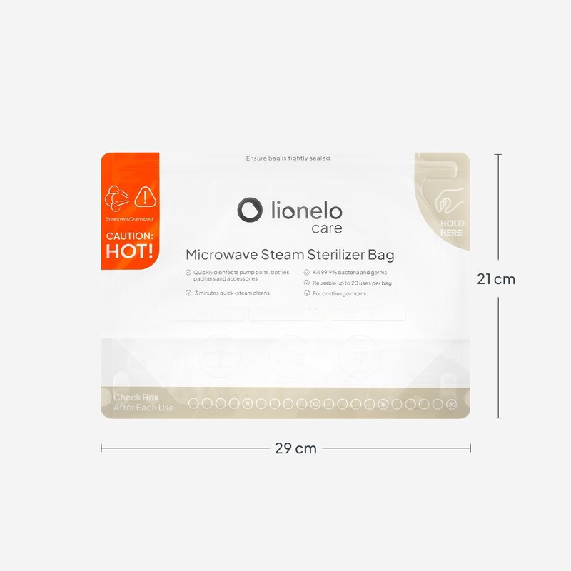 Set 8 Pungi Sterilizare Lionelo Thermbag - imagine 2