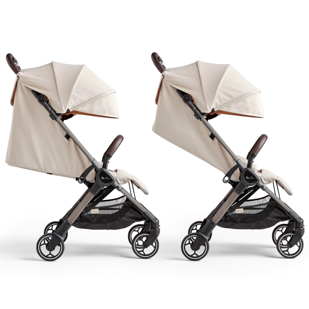 Silver Cross Clic Almond - Carucior Urban Compact - imagine 2