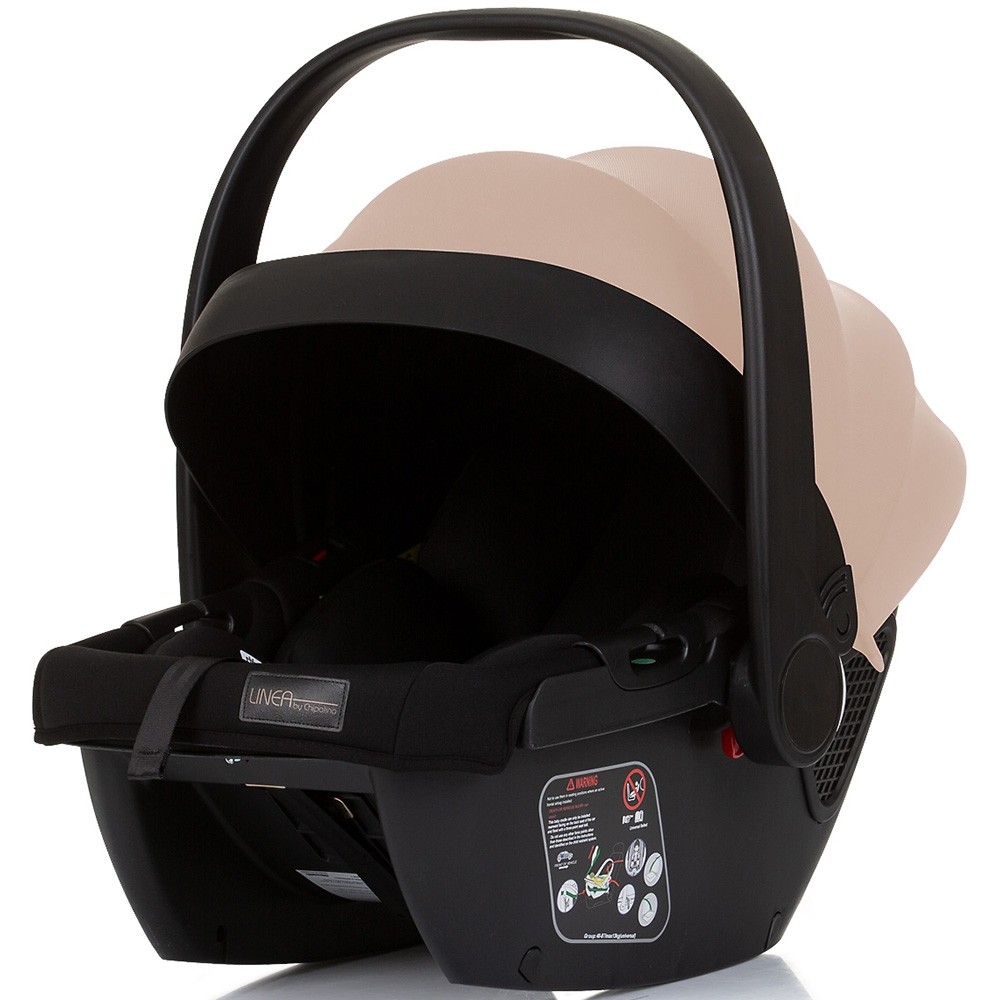 Carucior Chipolino Linea 3 in 1 Macadamia i-Size - imagine 2
