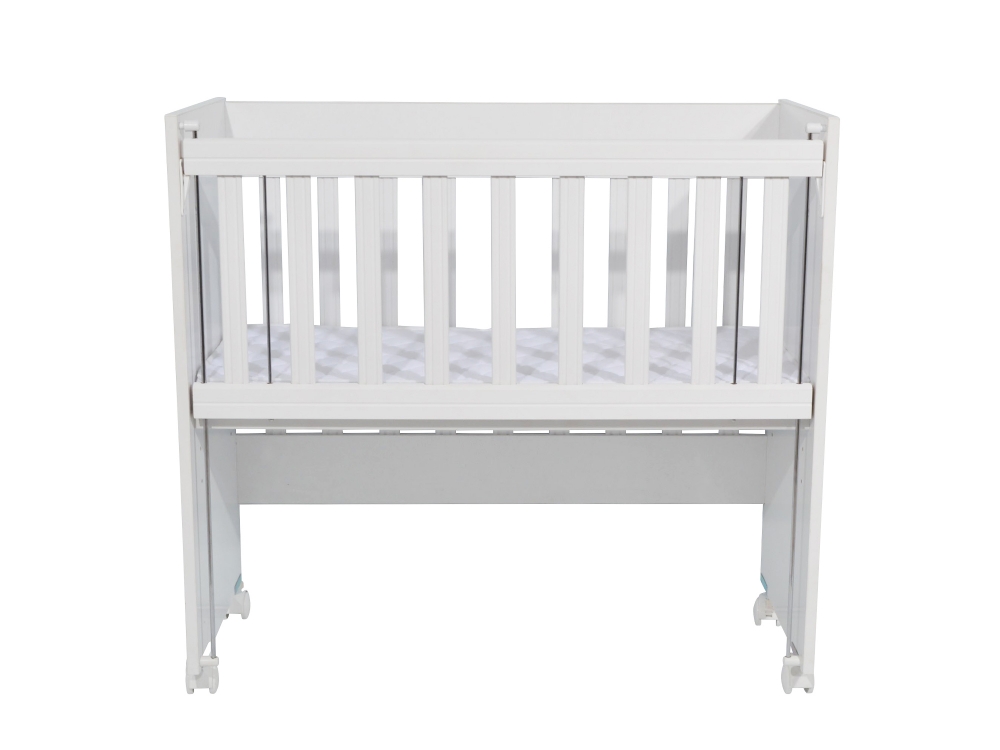 Patut Mini Cot White, Laterala Culisanta - imagine 3