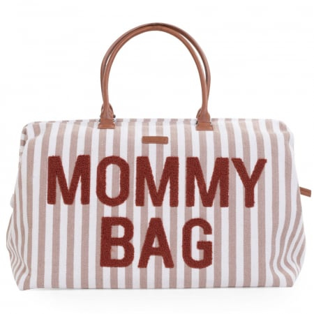 Geantă de înfășat Childhome Mommy Bag Nude - imagine 7