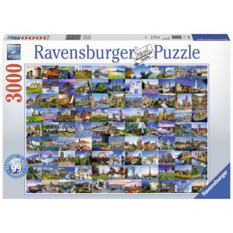 Puzzle Europa 3000 Piese Ravensburger - imagine 2