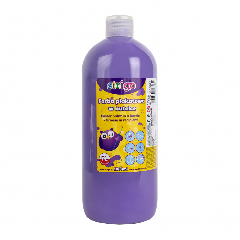 Guașă Strigo Mov 1000 ml - Pigment Intens