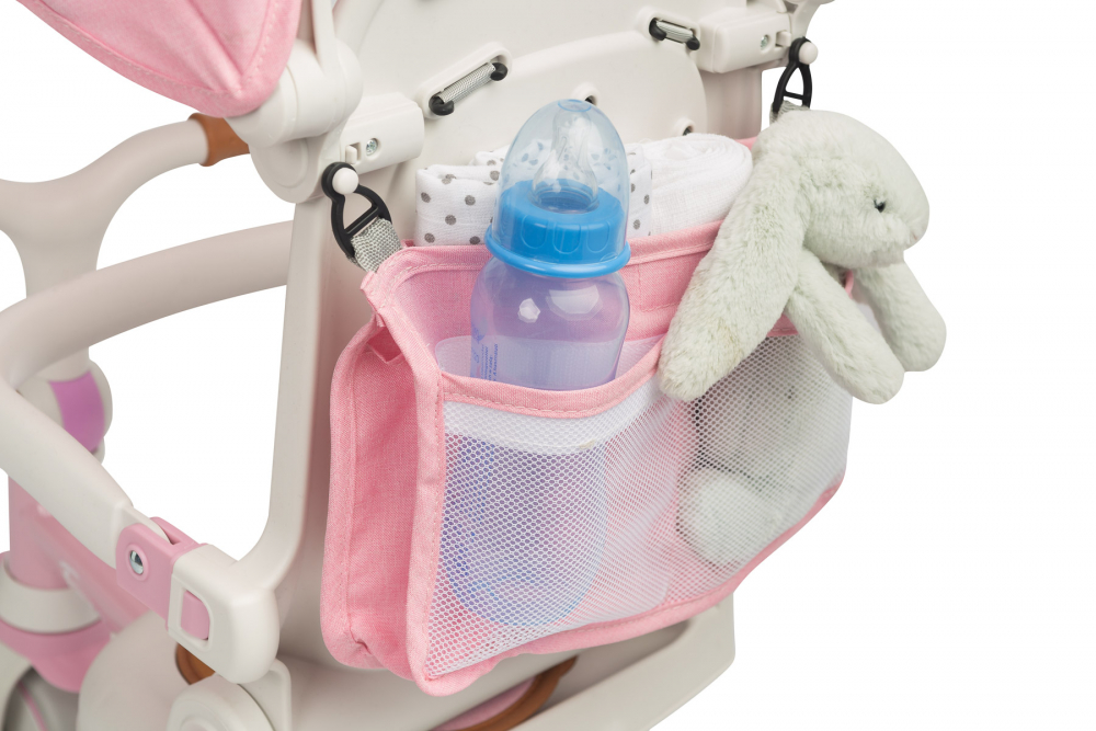 Tricicleta Toyz Faro Pink Ultra-pliabilă Multifuncțională - imagine 5