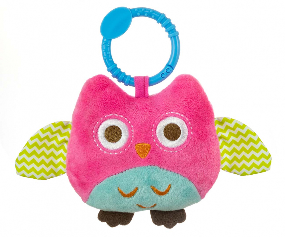 Jucărie Plus Agățată Milly Mally Happy Owl Pink - imagine 6