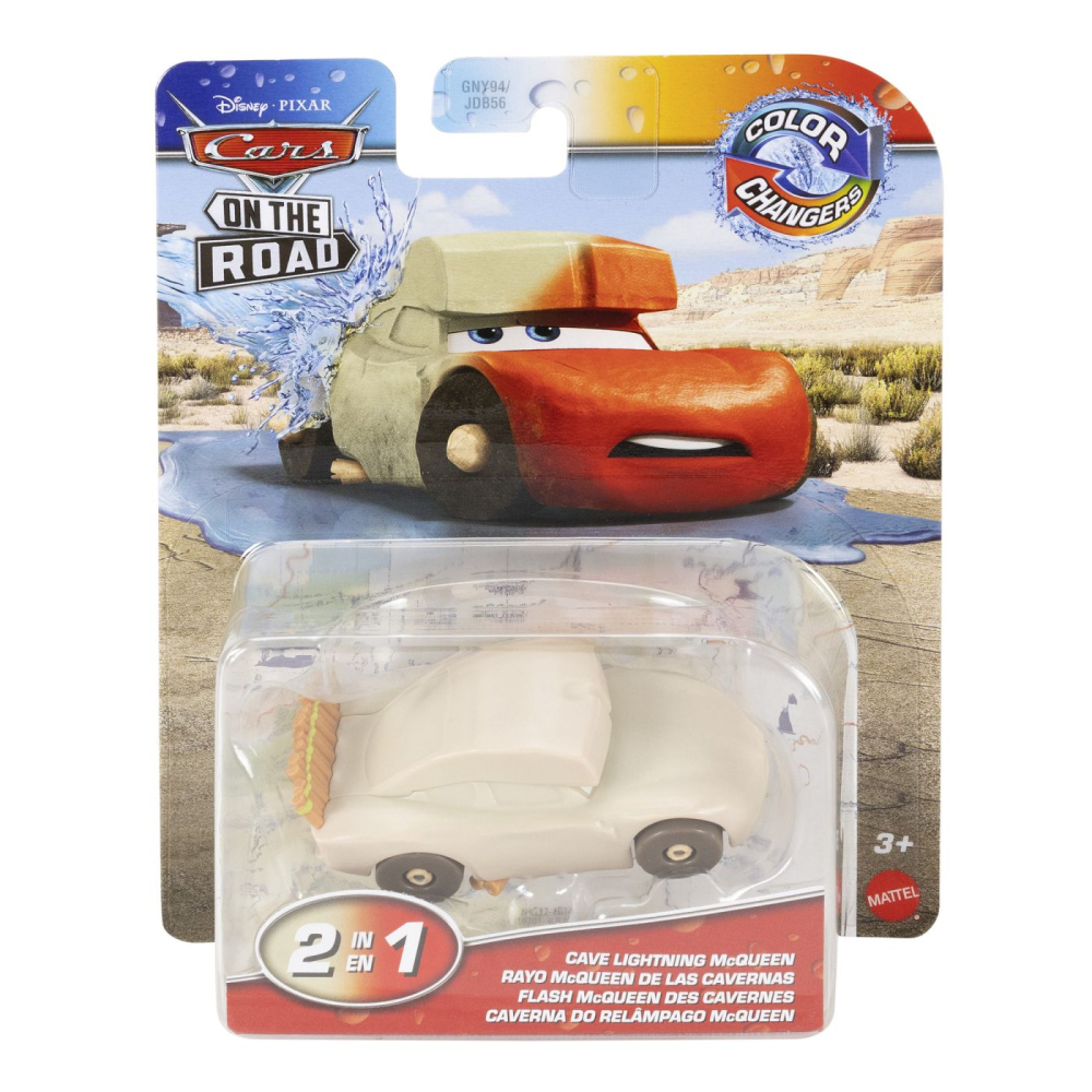 Fulger McQueen Mattel | Masiniță culori schimbătoare