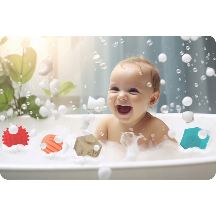 Jucărie baie Ricokids RK-756, forme și culori - imagine 8