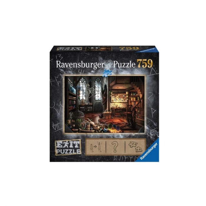 Puzzle Exit 5: Laboratorul Vrajitorului, 759 piese