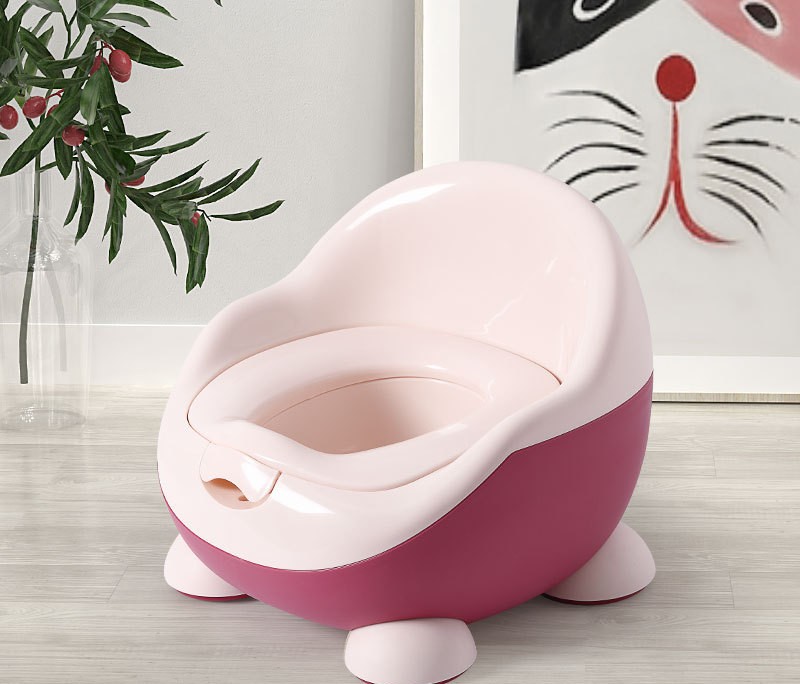 Olita Little Mom Smart Potty Pink, cu adaptor moale - imagine 2