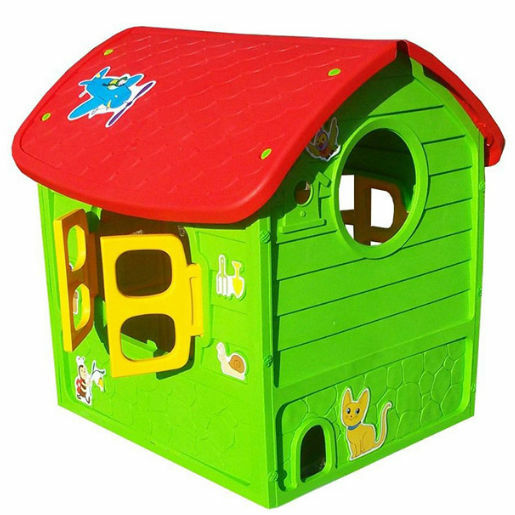 Casuta Joaca Dohany Verde | Jucarii Exterior - imagine 4