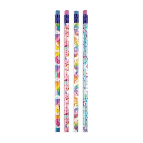 Creioane Unicorn Ooly HB - Set 12 Bucăți - imagine 3