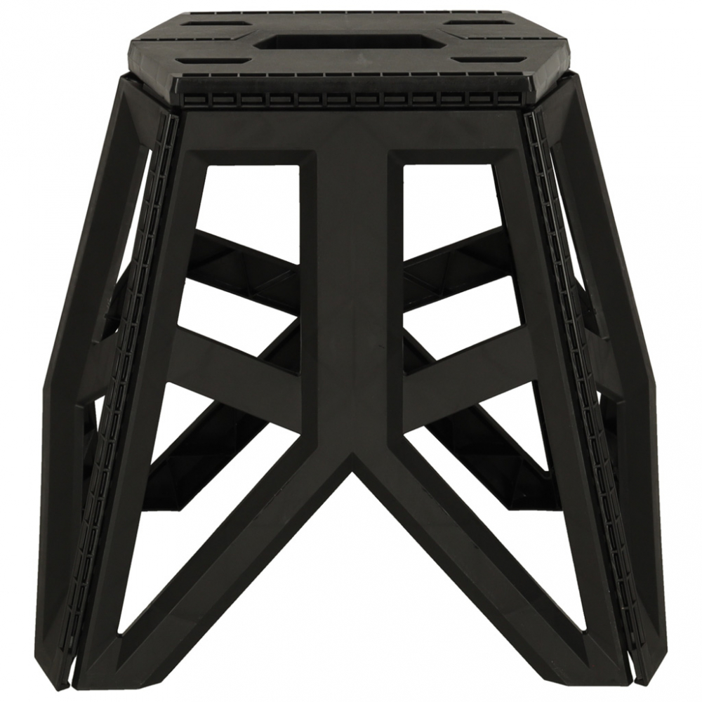 Scaun camping Ikonka Black 40cm portabil - imagine 3