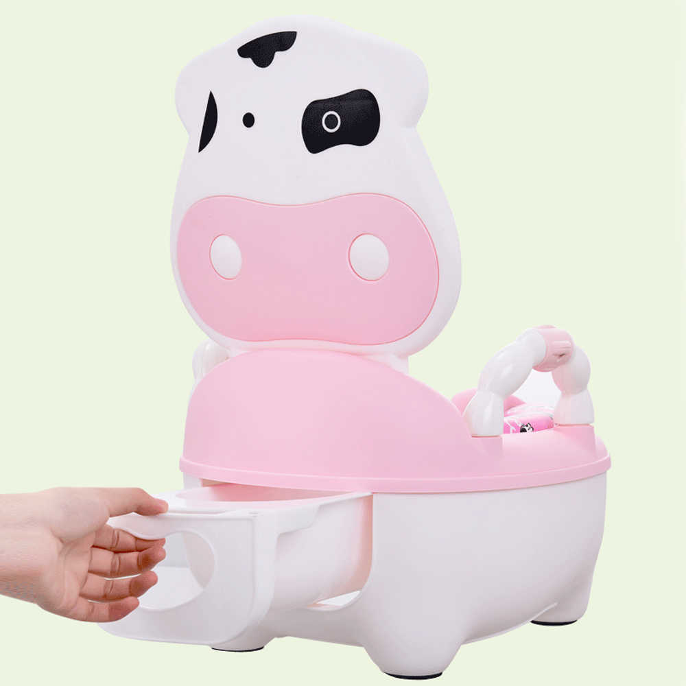 Olita Little Mom Cow Pink, Educationala, cu Manere - imagine 9