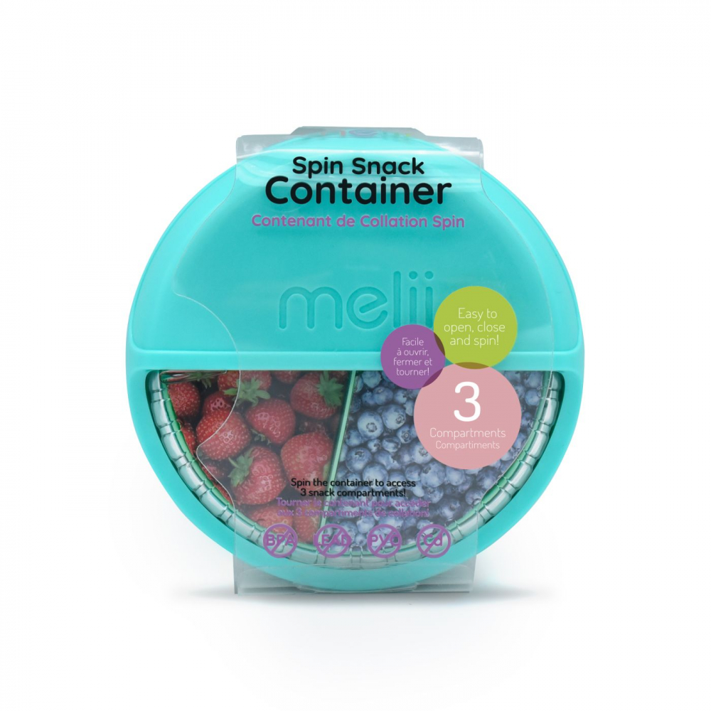 Cutie Snack Melii Spin Blue - Practic și Colorat - imagine 7