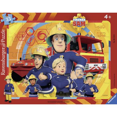 Puzzle Pompier Sam 33 piese Ravensburger