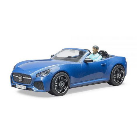 BRUDER Roadster cu Șofer - Jucărie Sport Interactivă