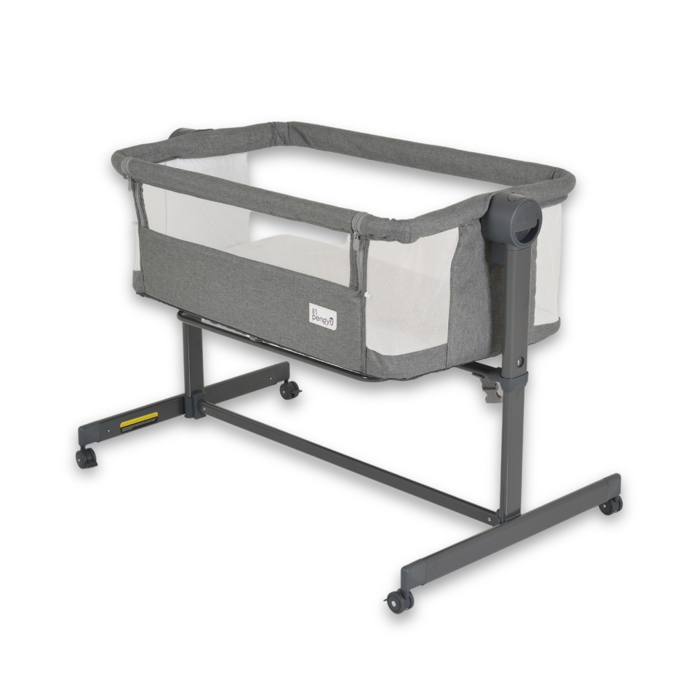 Patut Co-Sleeper Moni cu Înălțime Reglabilă - imagine 3