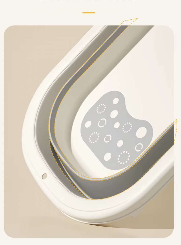 Set Cadita Bebe Little Mom cu Suport Anatomic - imagine 5
