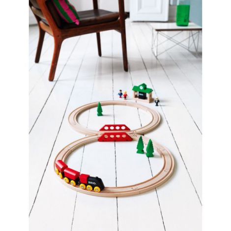 Trenulet clasic Brio 33028 - Set 22 piese - imagine 2