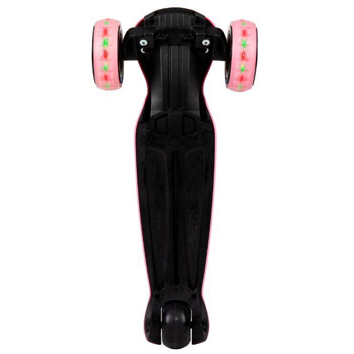 Trotineta Kidwell Jax Roz Pliabila, 3 Roti LED - imagine 3