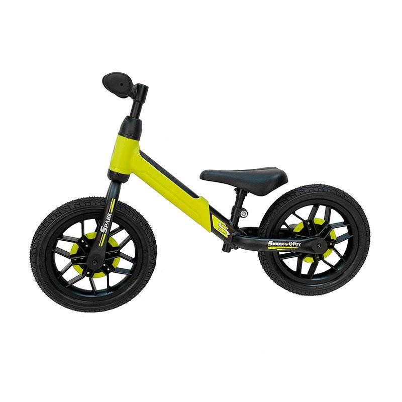 Bicicletă Balance QPlay Spark Verde 12" - imagine 4