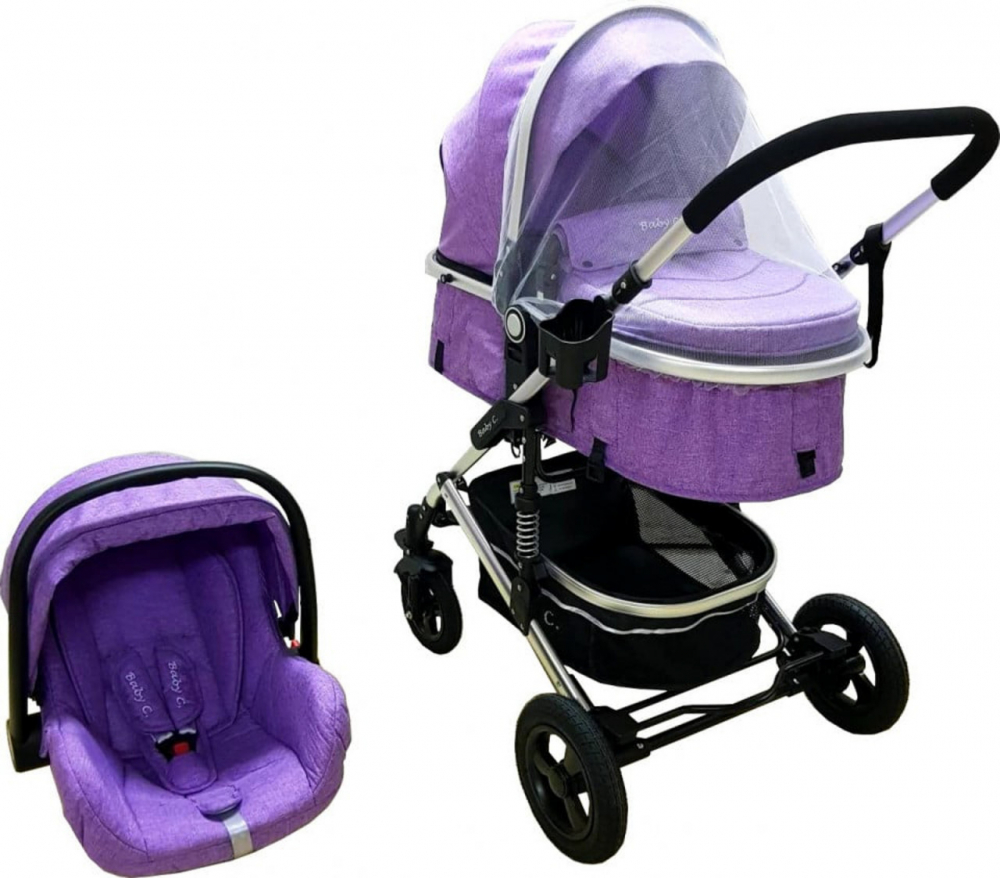 Baby Care Carucior 3 in 1 Mov Premium