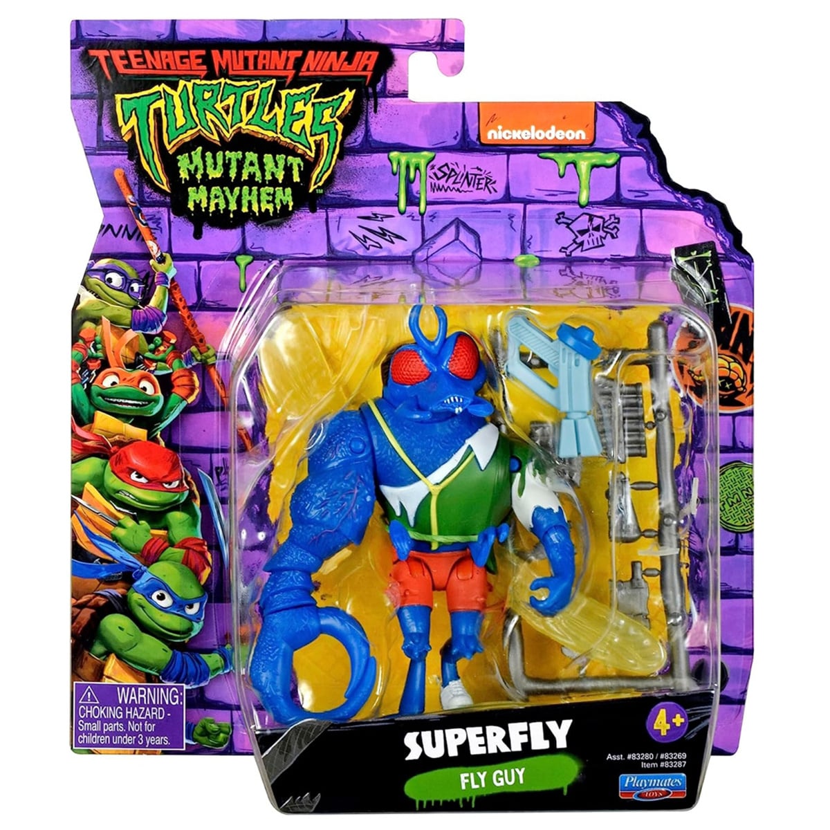 Figurina Testoasele Ninja Superfly | Jucărie Acțiune