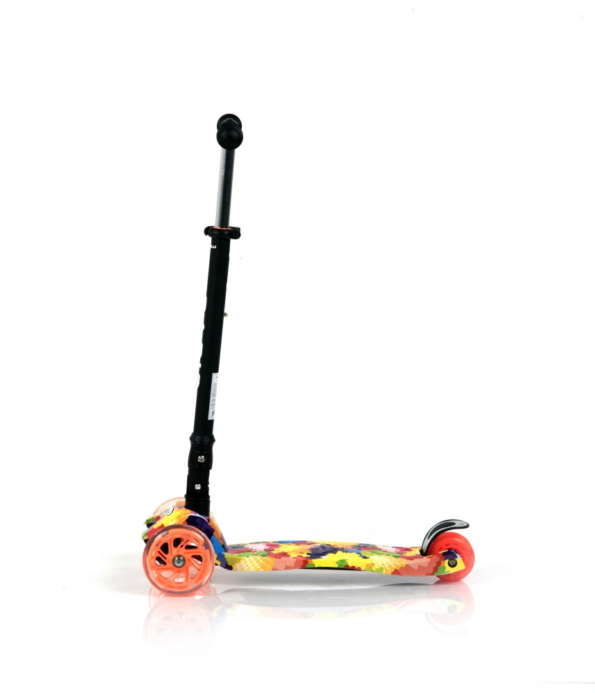 Trotineta Lorelli Rapid City, 4 roti LED, Pliabila - imagine 2
