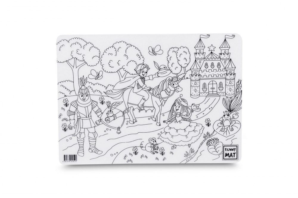 Plansa Reutilizabila Printese Funny Mat - 25x35cm