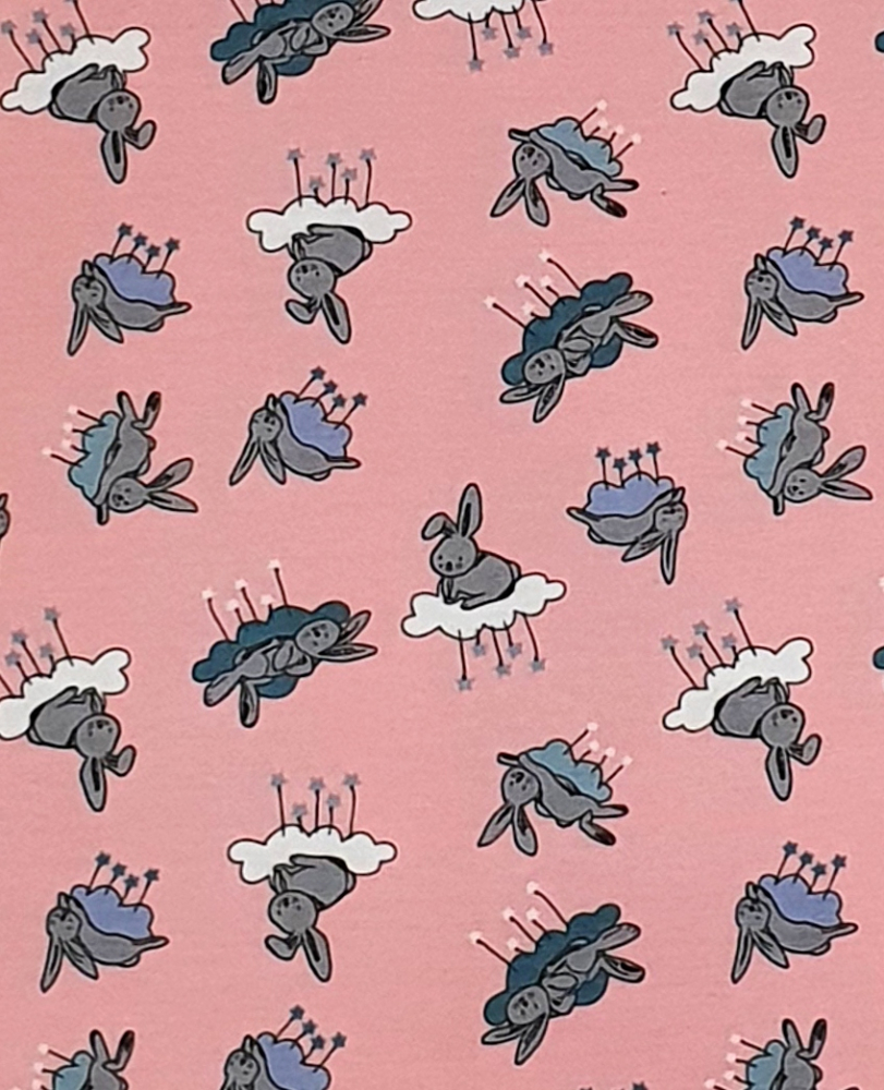 Sac de dormit Bunny Pink 0.8 Tog KidsDecor - imagine 2