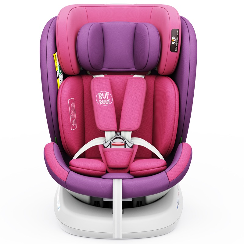 Scaun Auto Buf Boof Tweety 360° Isofix, Unicorn Pink - imagine 2