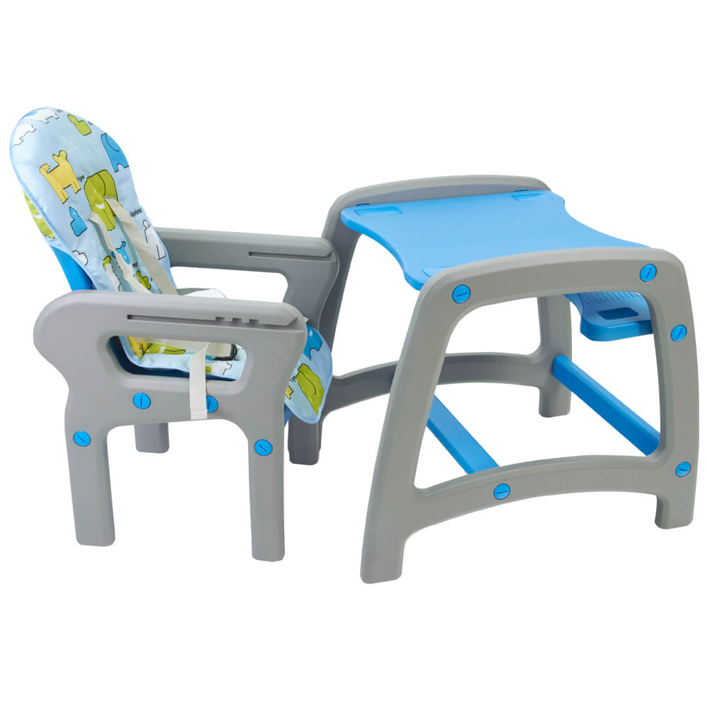 Scaun de masă multifuncțional Kidscare Albastru - imagine 2