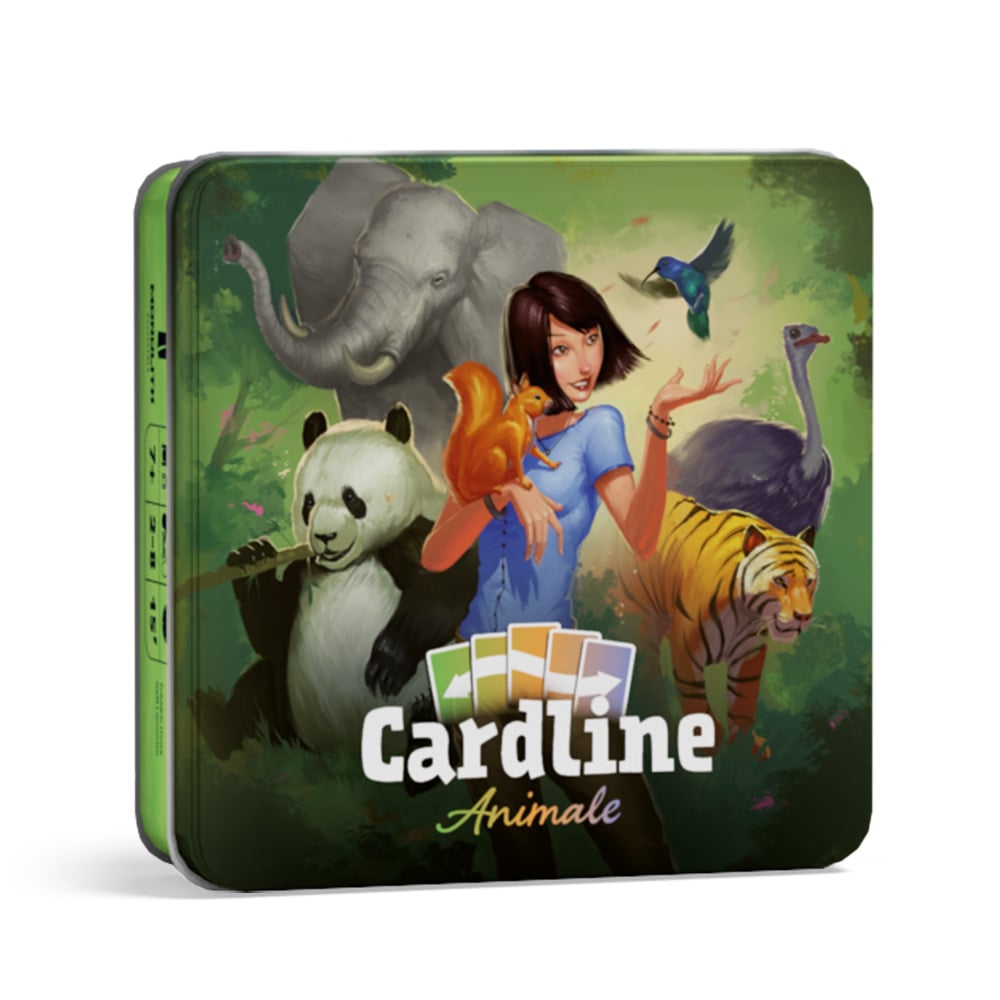 Joc Cardline Animale | Monolith Board Games | Educativ
