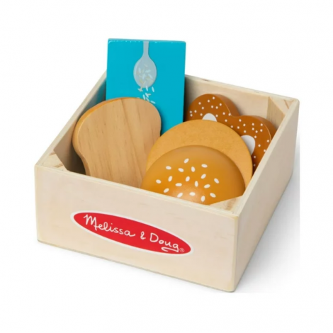 Set Panificație Melissa & Doug - Joc Educațional Lemn - imagine 9