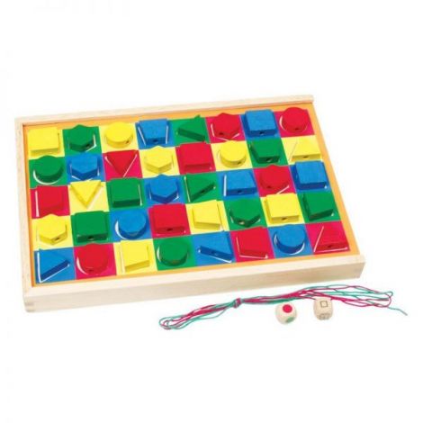 Colorama Viga - Joc educativ lemn forme și culori