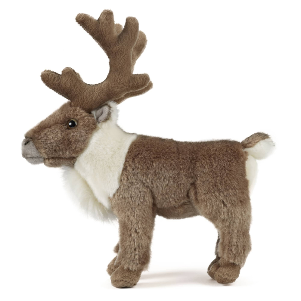 Ren Pluș Living Nature 23cm | Jucărie Realistă