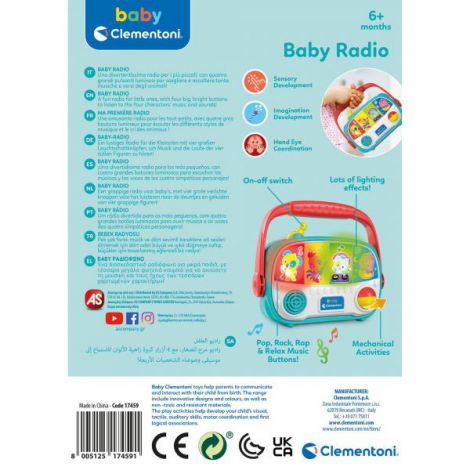 Radio Interactiv Clementoni 17459 - imagine 3