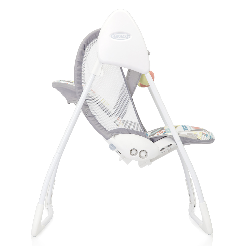 Balansoar Graco Baby Delight Patchwork, 0-12 luni - imagine 2